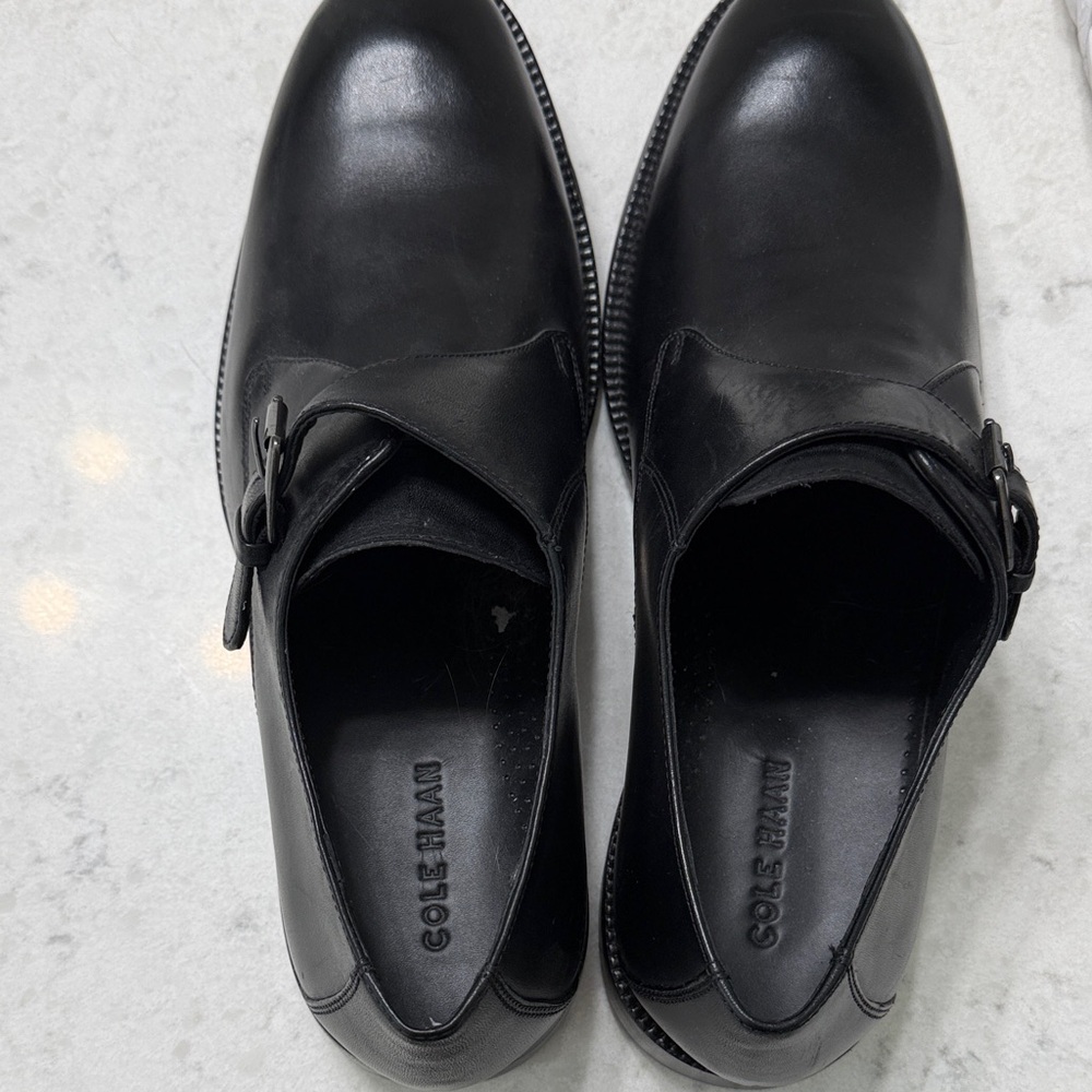 Cole Haan Black Leather Oxfords size 12 M